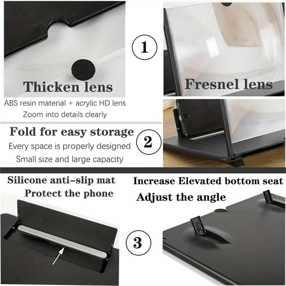 12" Smartphone Screen Magnifier